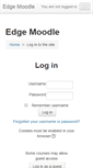 Mobile Screenshot of edgemoodle.com
