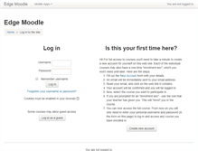 Tablet Screenshot of edgemoodle.com